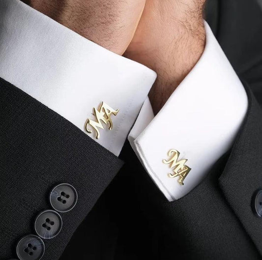 Custom Men's Stainless Steel Cufflinks - VogueLine